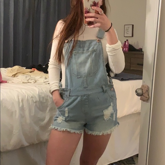 💓 Jean Overalls - Picture 3 of 4